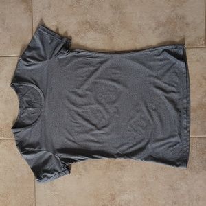 Grey "dry fit" style t-shirt